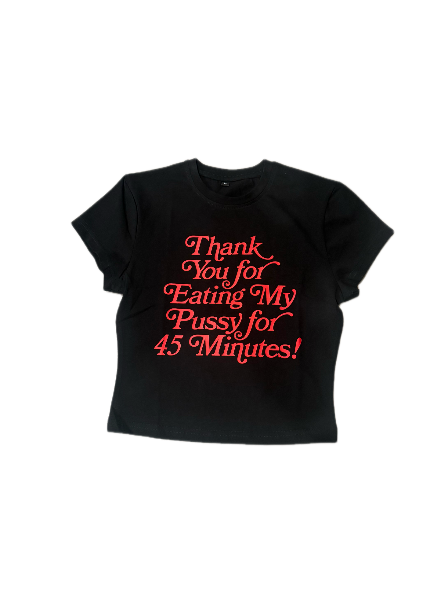 “Thank You” crop top